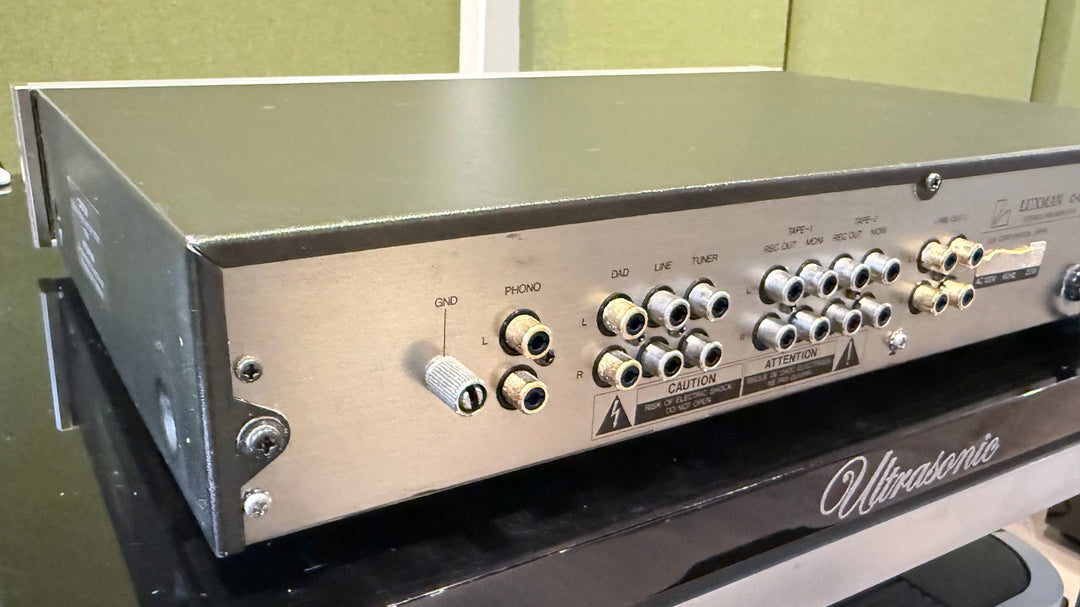 Luxman C-02 Preamplifier in Silver No Box VERY GOOD