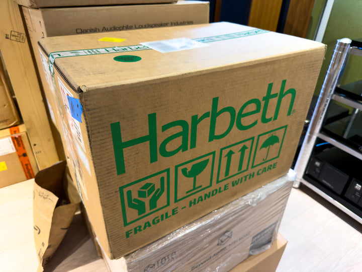Harbeth M30.2 XD Bookshelf Speakers Pair in Walnut NEW