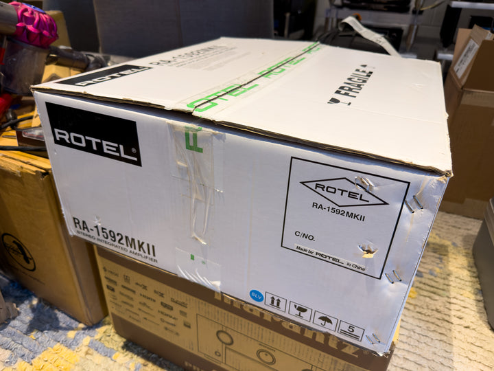 Rotel RA-1592 MKII Integrated Amplifier in Silver EXCELLENT