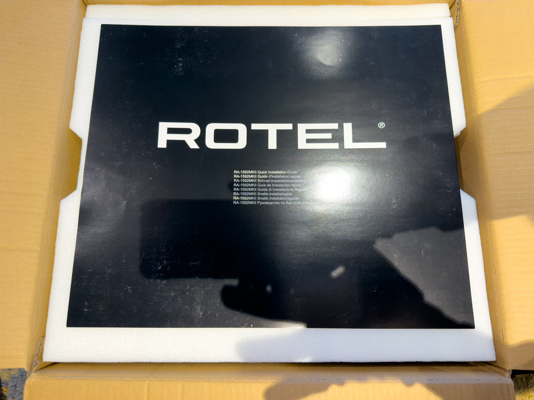 Rotel RA-1592 MKII Integrated Amplifier in Silver EXCELLENT