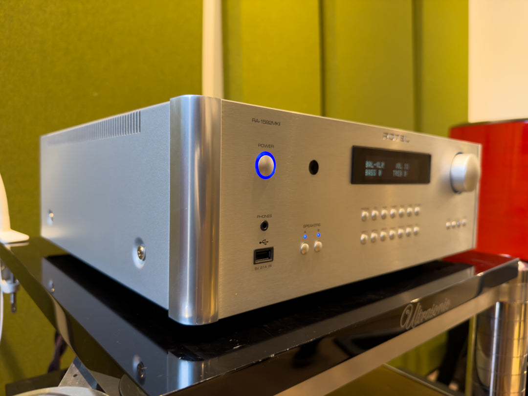 Rotel RA-1592 MKII Integrated Amplifier in Silver EXCELLENT