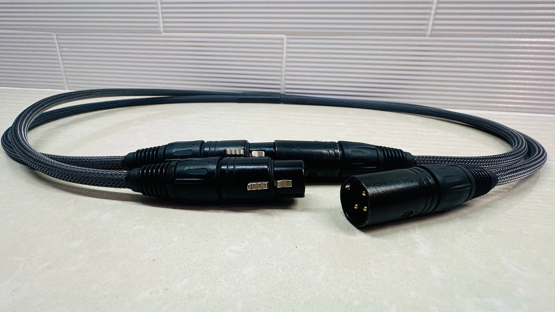 Moon Audio Black Dragon XLR Interconnect 3ft EXCELLENT