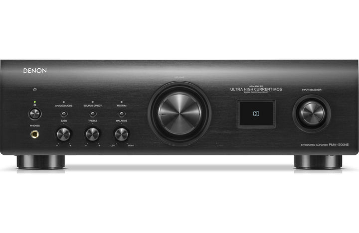 Denon PMA-1700NE Stereo Integrated Amplifier w DAC and Phono Preamplifier in Black NEW