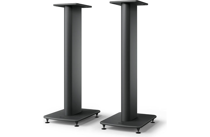 KEF S2 Floor Speaker Bookshelf Stand in Carbon Black NEW